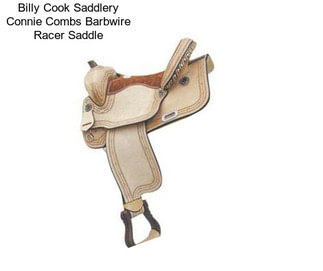 Billy Cook Saddlery Connie Combs Barbwire Racer Saddle