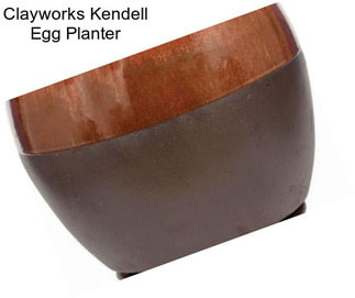 Clayworks Kendell Egg Planter