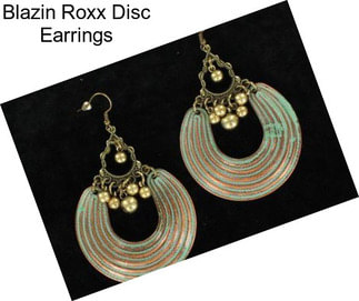 Blazin Roxx Disc Earrings