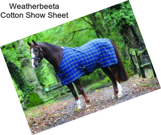 Weatherbeeta Cotton Show Sheet