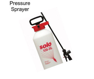 Pressure Sprayer