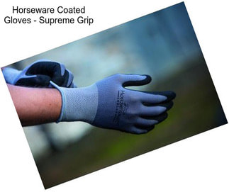 Horseware Coated Gloves - Supreme Grip