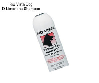 Rio Vista Dog D-Limonene Shampoo