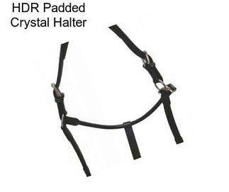 HDR Padded Crystal Halter