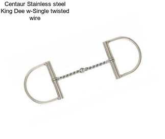 Centaur Stainless steel King Dee w-Single twisted wire