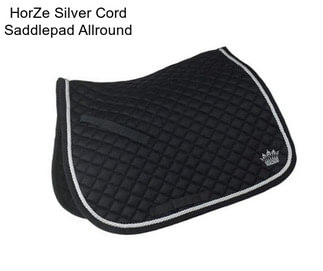 HorZe Silver Cord Saddlepad Allround