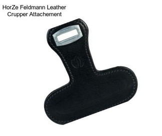 HorZe Feldmann Leather Crupper Attachement