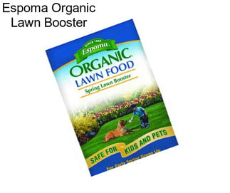 Espoma Organic Lawn Booster