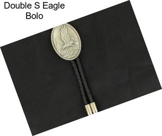 Double S Eagle Bolo