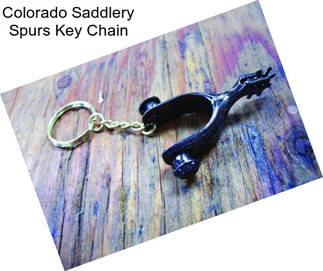 Colorado Saddlery Spurs Key Chain