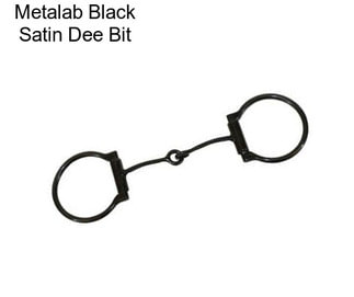 Metalab Black Satin Dee Bit