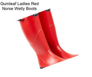 Gumleaf Ladies Red Norse Welly Boots