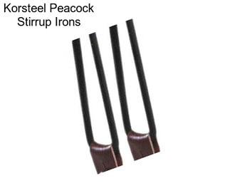 Korsteel Peacock Stirrup Irons