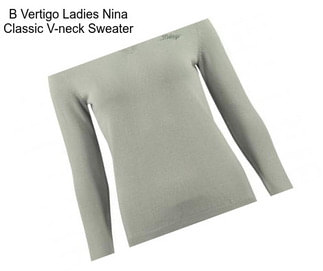 B Vertigo Ladies Nina Classic V-neck Sweater