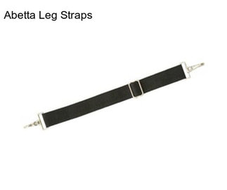 Abetta Leg Straps