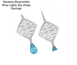 Montana Silversmiths River Lights Sky Drops Earrings