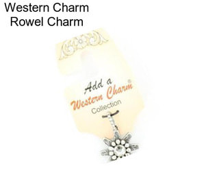 Western Charm Rowel Charm