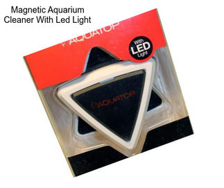 Magnetic Aquarium Cleaner With Led Light