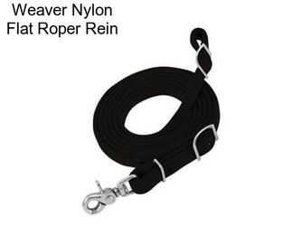 Weaver Nylon Flat Roper Rein