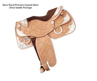 Silver Royal Premium Imperial Silver Show Saddle Package