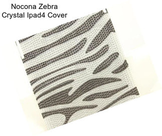 Nocona Zebra Crystal Ipad4 Cover