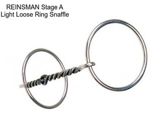 REINSMAN Stage A Light Loose Ring Snaffle