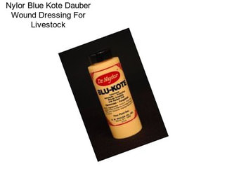 Nylor Blue Kote Dauber Wound Dressing For Livestock