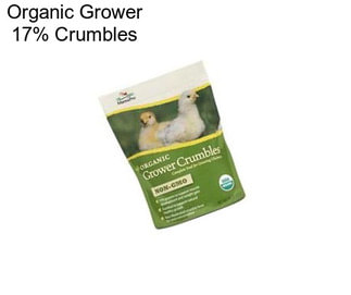 Organic Grower 17% Crumbles