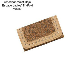 American West Baja Escape Ladies\' Tri-Fold Wallet