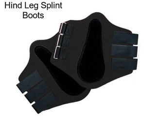 Hind Leg Splint Boots