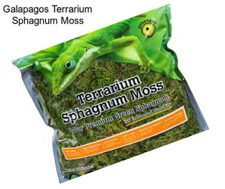 Galapagos Terrarium Sphagnum Moss