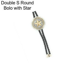 Double S Round Bolo with Star