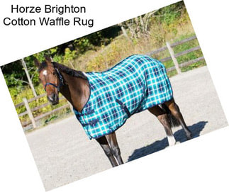 Horze Brighton Cotton Waffle Rug