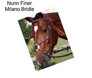 Nunn Finer Milano Bridle