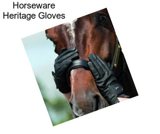 Horseware Heritage Gloves