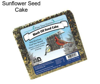 Sunflower Seed Cake