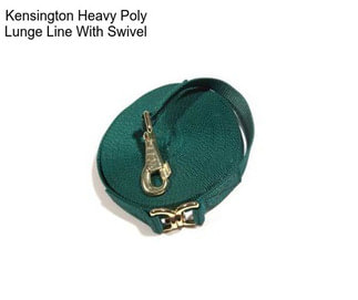 Kensington Heavy Poly Lunge Line With Swivel