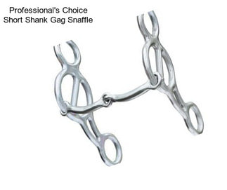 Professional\'s Choice Short Shank Gag Snaffle