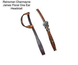 Reinsman Charmayne James Floral One Ear Headstall