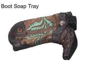 Boot Soap Tray