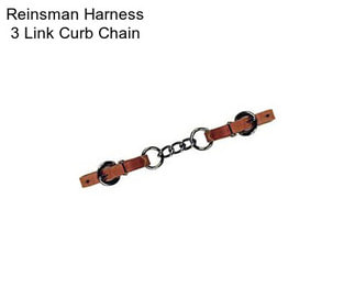 Reinsman Harness 3 Link Curb Chain