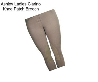 Ashley Ladies Clarino Knee Patch Breech