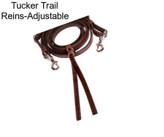 Tucker Trail Reins-Adjustable