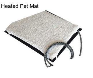 Heated Pet Mat