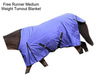 Free Runner Medium Weight Turnout Blanket