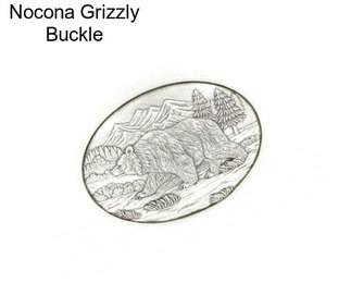 Nocona Grizzly Buckle