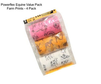 Powerflex Equine Value Pack Farm Prints - 4 Pack