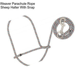 Weaver Parachute Rope Sheep Halter With Snap