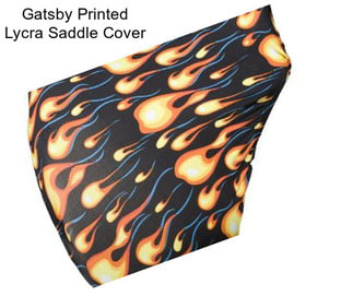 Gatsby Printed Lycra Saddle Cover