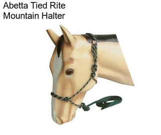 Abetta Tied Rite Mountain Halter